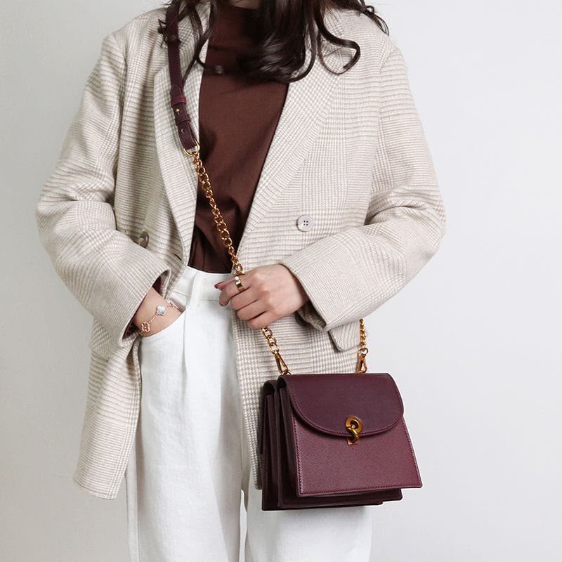 The Anora Noir Flap Crossbody alternate view